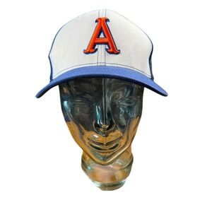 Richardson Trucker‎ Hat Baseball Cap Letter A Patch Blue White LG-XL B18G
